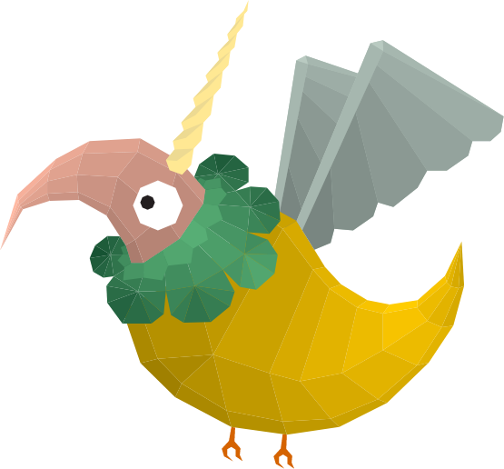 Banana bird big