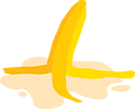 Banana bird poop